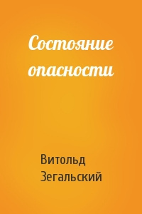 Зегальский Витольд - Состояние опасности